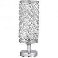 Πορτατίφ με ντουί E27 230V Μεταλλικό Χρώμιο με Κρύσταλλα 955NORTH1T/CH